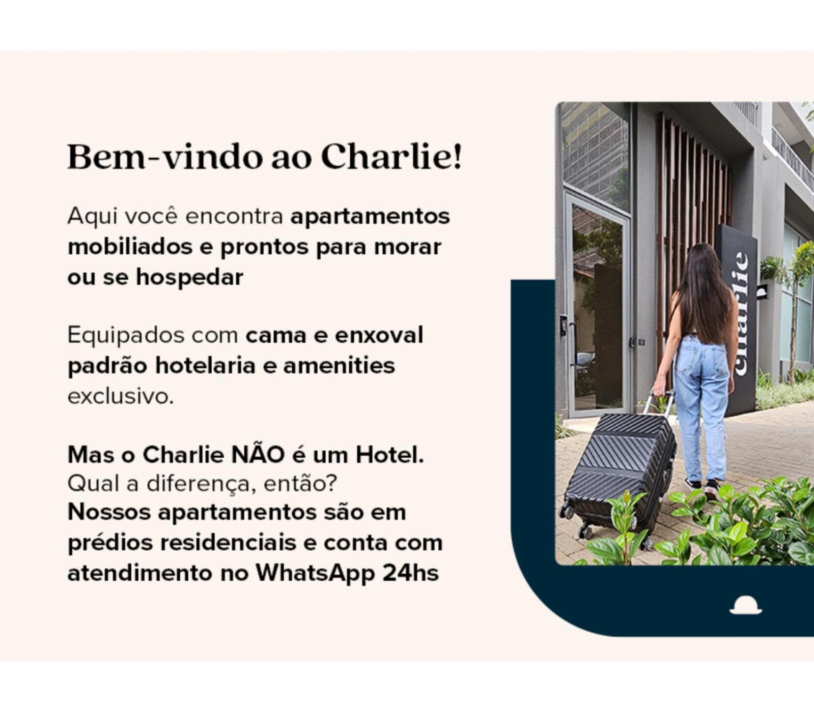 Апартаменты Charlie Faria Lima Сан-Пауло Экстерьер фото